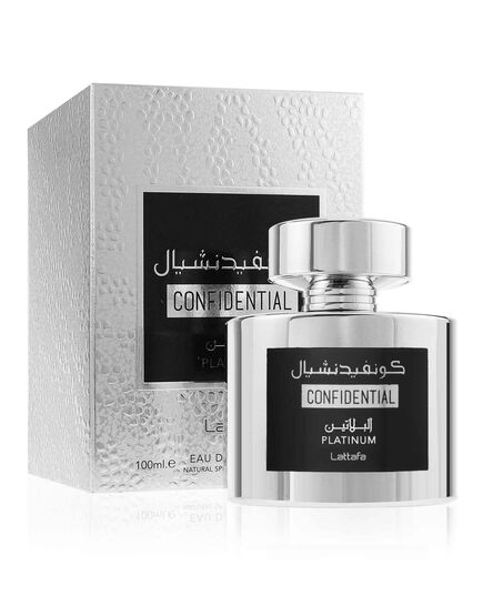 LATTAFA CONFIDENTIAL PLATINUM EDP 100ML