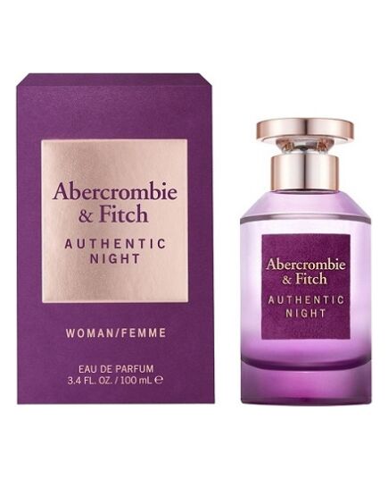 ABERCROMBIE & FITCH AUTHENTIC NIGHT WOMAN EDP 100 ML