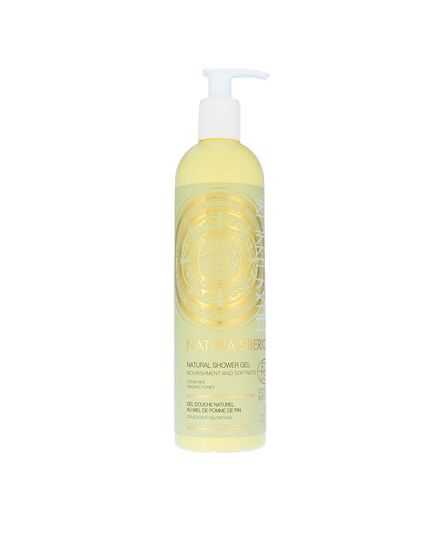 NATURA SIBERICA NATURAL NOURISHMENT AND SOFTNESS SHOWER GEL 400ML