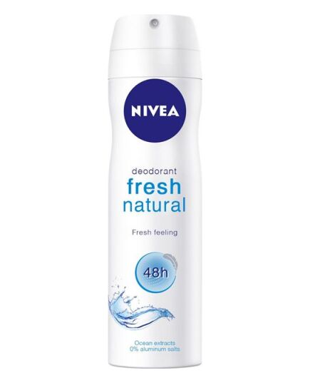 NIVEA FRESH NATURAL 48H DEODORANT SPRAY FOR WOMEN 150 ML