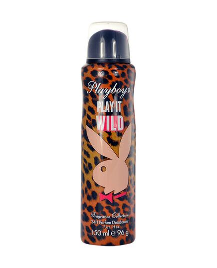 PLAYBOY PLAY IT WILD DEODORANT SPRAY FOR WOMEN 150 ML