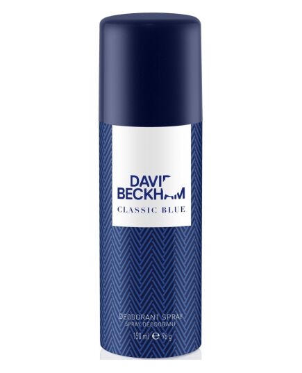 DAVID BECKHAM CLASSIC BLUE DEODORANT SPRAY FOR MEN 150 ML