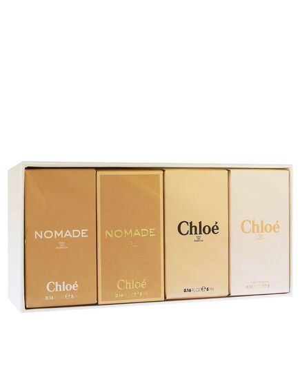 CHLOÉ LADIES MINI SET GIFT SET NOMADE EDP 5 ML + NOMADE EDT 5 ML + CHLOÉ EDP 5 ML + CHLOÉ EDT 5 ML