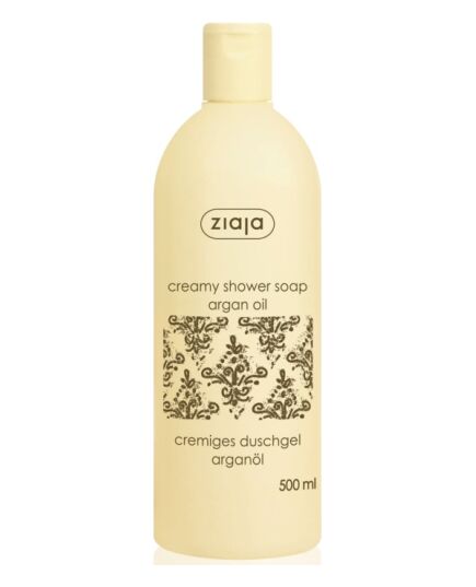 ZIAJA CREAMY SHOWER SOAP WITH ARGAN OIL 500ML