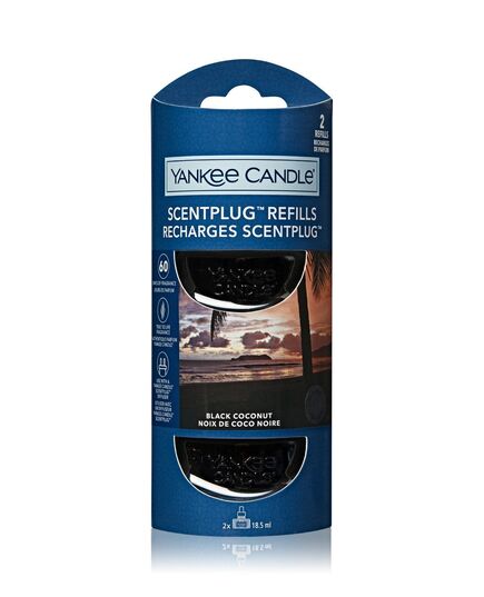 YANKEE CANDLE ELECTRICREFILL BLACK COCONUT FILLING 2X18,5 ML