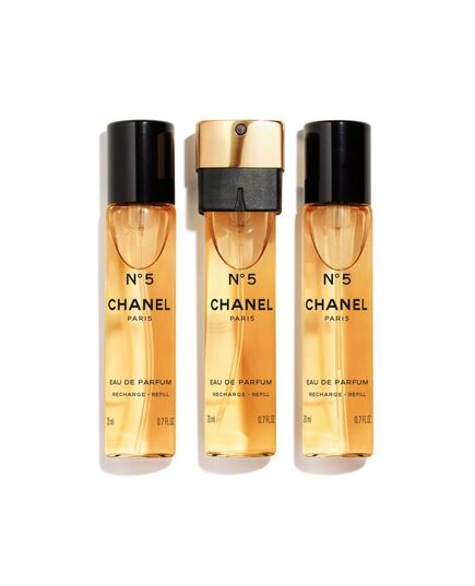 CHANEL N°5 EAU DE PARFUM EDP 3X20 ML REFILLABLE