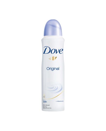 DOVE ORIGINAL ANTI-PERSPIRANT 48H DEOSPRAY DEODORANT SPRAY FOR WOMEN 150 ML