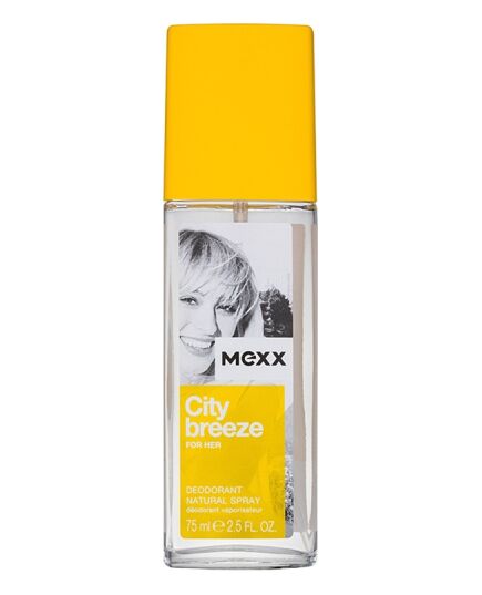 MEXX CITY BREEZE FOR HER DEODORANT WITH SPRAY FOR WOMEN 75 ML