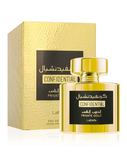 LATTAFA CONFIDENTIAL PRIVATE GOLD EDP 100ML