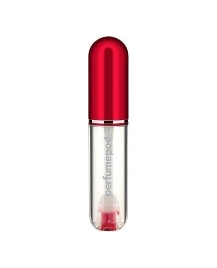 TRAVALO PERFUME POD PURE REFILLABLE PERFUME SPRAYER RED 5ML