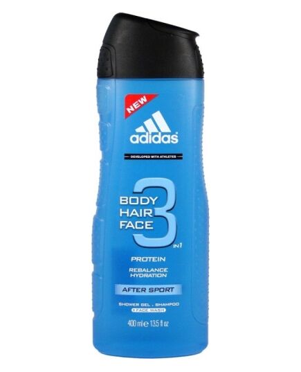 ADIDAS AFTER SPORT 3IN1 SHOWER GEL 400ML