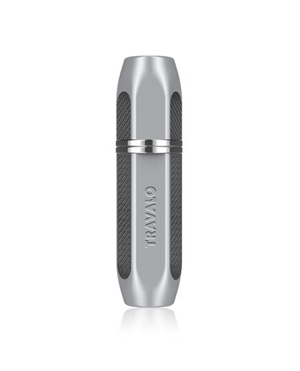 TRAVALO VECTOR REFILLABLE PERFUME SPRAYER 5 ML SILVER