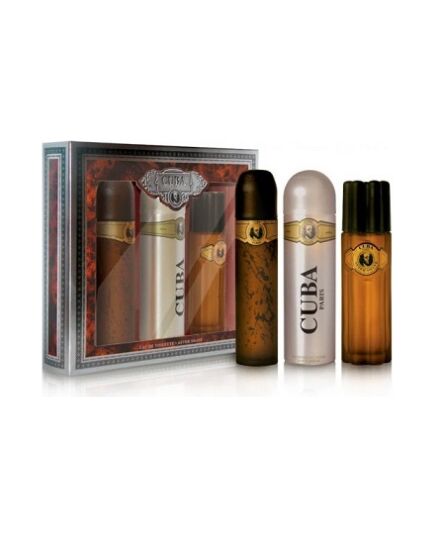 CUBA GOLD EDT 100 ML + VODA PO HOLENÍ 100 ML + DEODORANT 200 ML GIFT SET