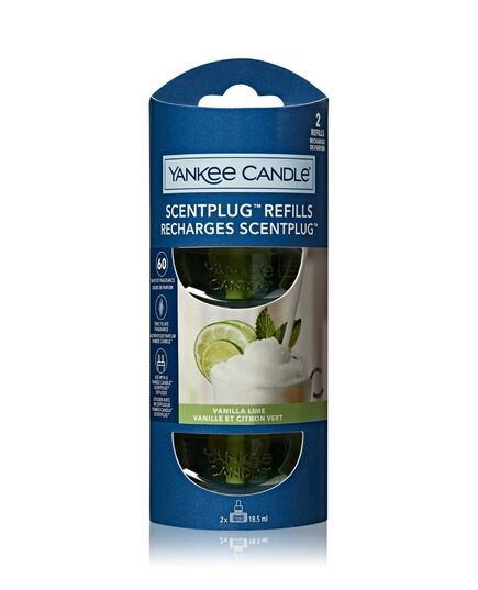 YANKEE CANDLE ELECTRIC REFILL VANILLA LIME FILLING 2X18,5 ML