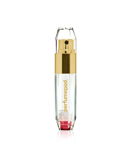 TRAVALO PERFUME POD CRYSTAL REFILLABLE PERFUME SPRAYER 5 ML GOLD