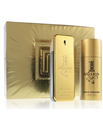 PACO RABANNE 1 MILLION EAU DE TOILETTE FOR MEN 100 ML + DEOSPRAY 150 ML GIFT SET