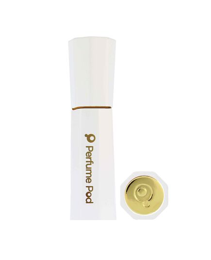 TRAVALO PERFUME POD FLORA REFILLABLE ATOMISER 5ML WHITE