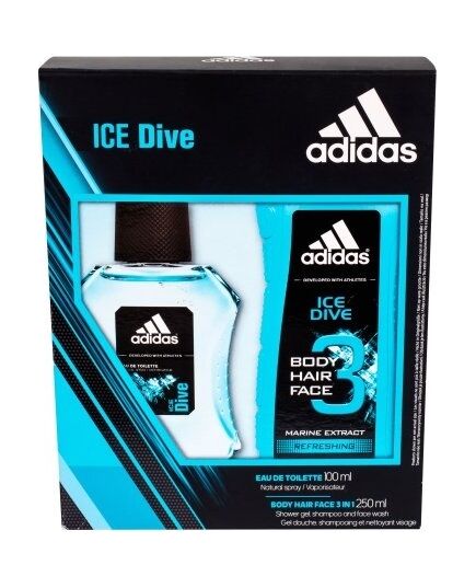 ADIDAS ICE DIVE EDT 100 GIFT SET