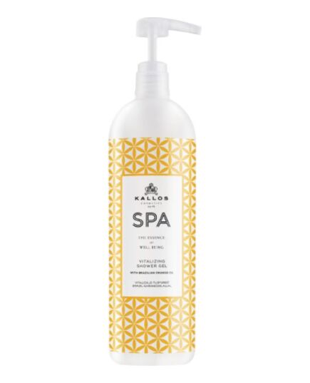 KALLOS SPA VITALIZING SHOWER GEL WITH BRAZILIAN ORANGE OIL 1000ML