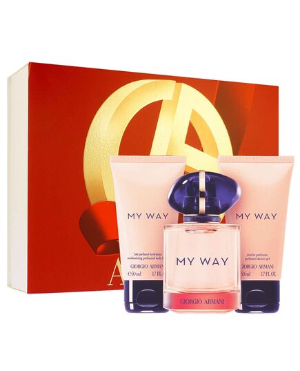 GIORGIO ARMANI MY WAY SET W (EDP 50ML + SG 50ML + BL 50ML)