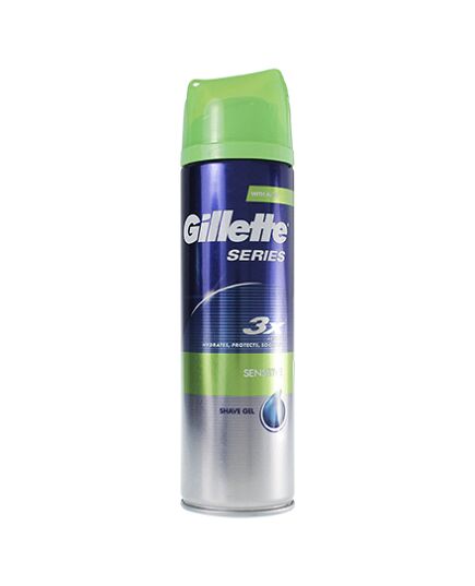 GILLETTE SERIES SHAVING GEL FOR SENSITIVE SKIN M 200ML