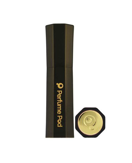 TRAVALO PERFUME POD FLORA REFILLABLE ATOMISER 5ML BLACK