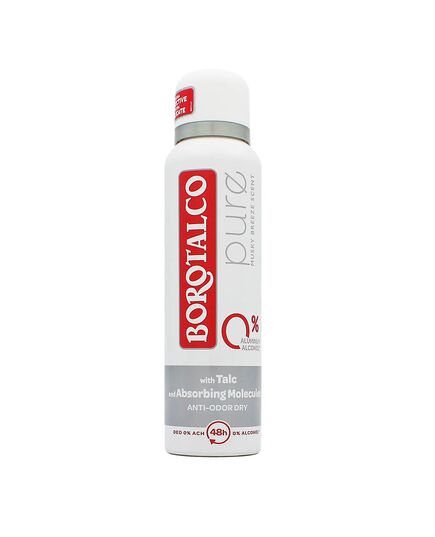 BOROTALCO PURE SPRAY DEODORANT 48H
