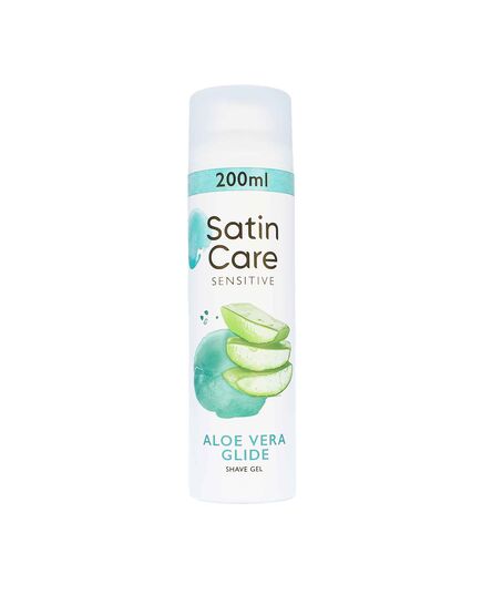 GILLETTE SATIN CARE SHAVING GEL FOR SENSITIVE SKIN 200ML