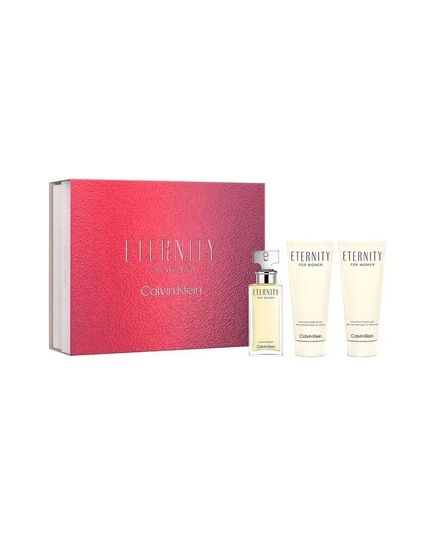 CALVIN KLEIN ETERNITY SET EDP 100 ML + BODY LOTION 100 ML + MINIATURE EDP 10 ML