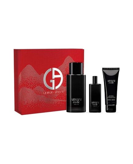 ARMANI GIORGIO CODE PARFUM GIFT SET PARFUM 125 ML, SHOWER GEL 75 ML A PARFUM 15 ML