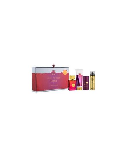 ARMAF CLUB DE NUIT UNTOLD GIFT SET EDP 105ML, BODY LOTION 100ML, DEOSTICK 75G AND BODY SPRAY 50ML