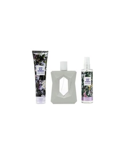 ARIANA GRANDE GOD IS A WOMAN GIFT SET EDP 100ML, BODY CREAM 100ML AND BODY VEIL 118ML