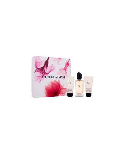 ARMANI GIORGIO SÍ GIFT SET EDP 100 ML, SHOWER GEL 50 ML A BODY LOTION 50 ML
