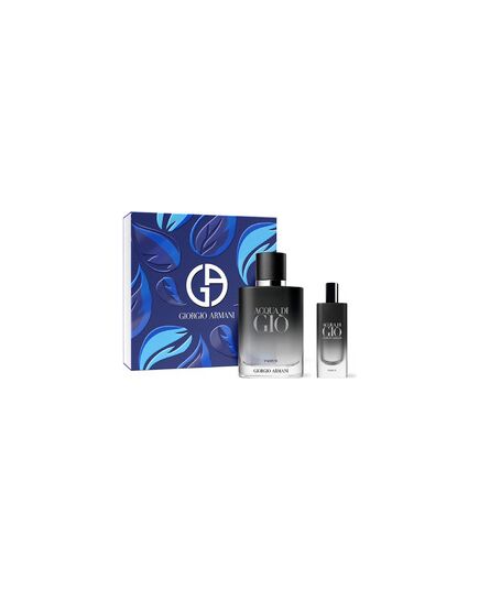 ARMANI GIORGIO ACQUA DI GIO PARFUM GIFT SET PARFUM 100 ML AND MINIATURE 15 ML