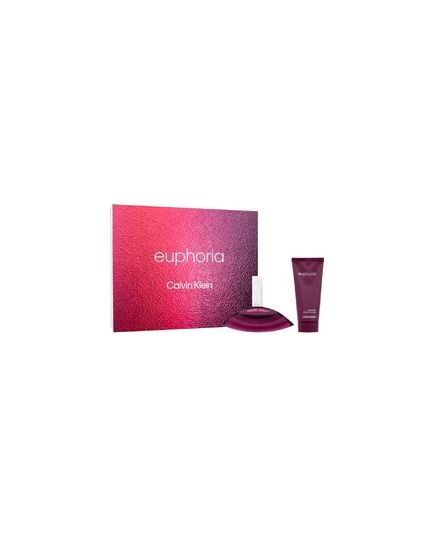 CALVIN KLEIN EUPHORIA GIFT SET EDP AND 100 ML PERFUMED BODY LOTION 100 ML