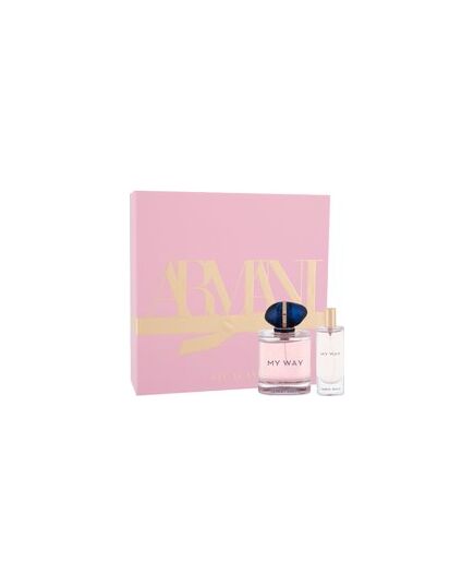 ARMANI GIORGIO MY WAY GIFT SET EDP 90 ML AND EDP 15 ML