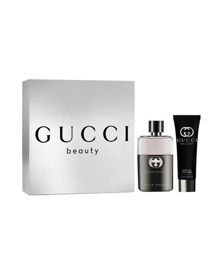 GUCCI GUILTY POUR HOMME EDT GIFT SET 50 ML AND SHOWER GEL 50 ML