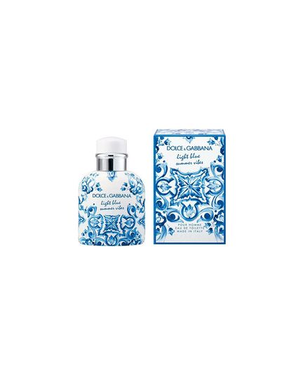 DOLCE GABBANA LIGHT BLUE SUMMER VIBES POUR HOMME EDT 125ML