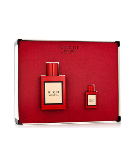 GUCCI BLOOM AMBROSIA DI FIORI GIFT SET EDP 50 ML AND MINIATURE EDP 5 ML