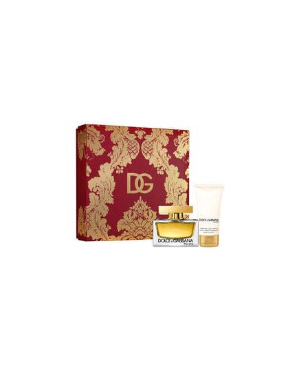 DOLCE GABBANA THE ONE GIFT SET EDP 75 ML AND BODY LOTION 50 ML