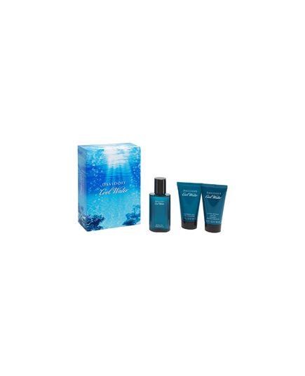 DAVIDOFF COOL WATER MAN GIFT SET EDT 40 ML, 50 ML SHOWER GEL AND AFTER SHAVE BALM 50 ML