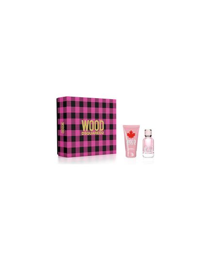 DSQUARED2 WOOD FOR HER GIFT SET EDT 30 ML AND BODY LOTION 50 ML