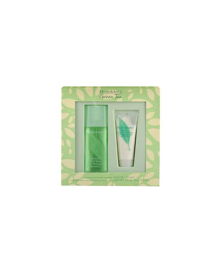 ELIZABETH ARDEN GREEN TEA GIFT SET EDP 100 ML AND BODY CREAM GREEN TEA S MEDOVÝMI KAPKAMI 100 ML