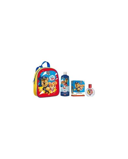 FRAGRANCES FOR CHILDREN PAW PATROL GIFT SET EDT 50 ML, SHOWER GEL 300 ML AND BACKPACK