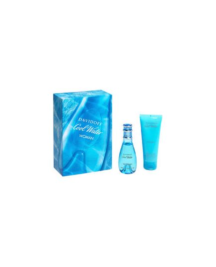 DAVIDOFF COOL WATER WOMAN SET EDT 30 ML + BODY LOTION 75 ML