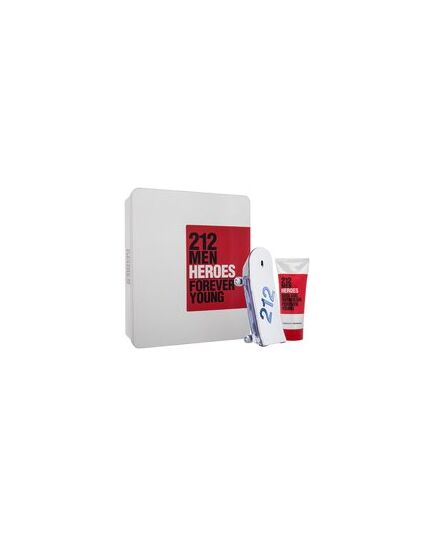 CAROLINA HERRERA 212 MEN HEROES GIFT SET EDT 90 ML AND SHOWER GEL 100 ML