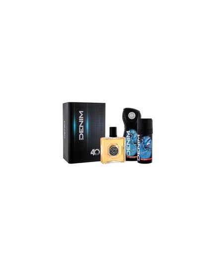 DENIM ORIGINAL SET AFTERSHAVE WATER 100 ML + SHOWER GEL 250 ML + DEOSPRAY 150 ML