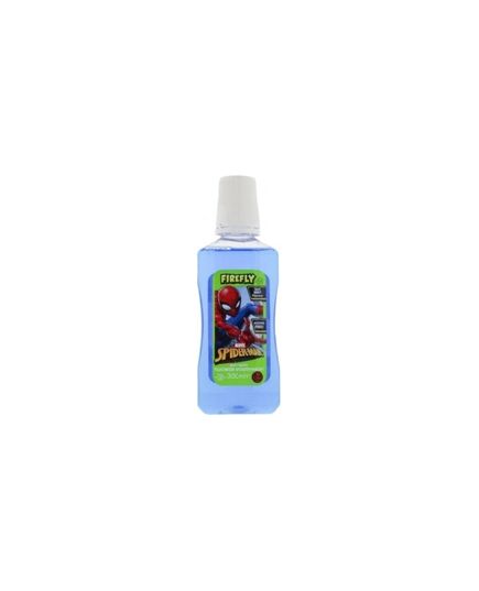 FRAGRANCES FOR CHILDREN FIREFLY SPIDERMAN ANTI-CAVITY FLUORIDE MOUTHWASH - ÚSTNÍ VODA 300ML