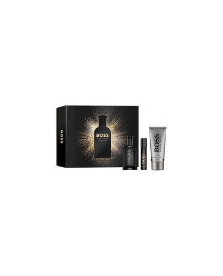 HUGO BOSS BOSS BOTTLED PARFUM GIFT SET PARFUM 100 ML, MINIATURKA 10 ML A SHOWER GEL 100 ML