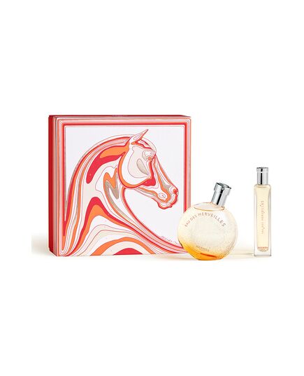 HERMÈS EAU DES MERVEILLES GIFT SET EDT 50 ML A EDT 15 ML